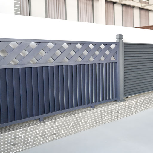Garde-corps en aluminium